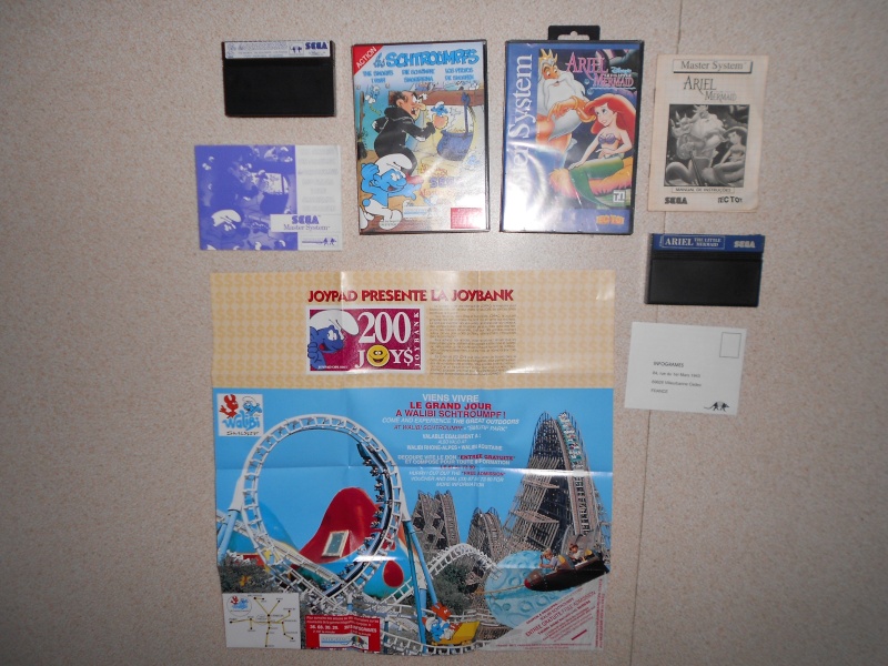 Liste des goodies, posters, ou autres fournis avec les jeux Master System. Photo_28