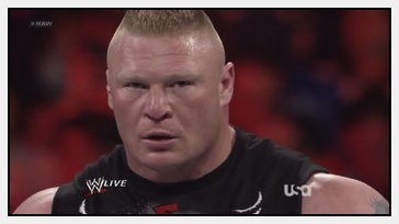 Here comes the pain. Lesnar18