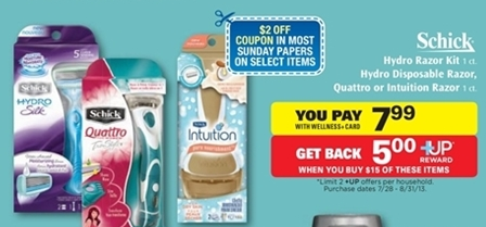 Schick Quattro for Women Trim Style Razor Only $1.49 Starting 8/25 at Rite Aid Screen15
