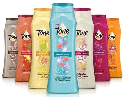 $1/1 Tone Body Wash Target Store Coupon = Only $.99 each at Target Tone110