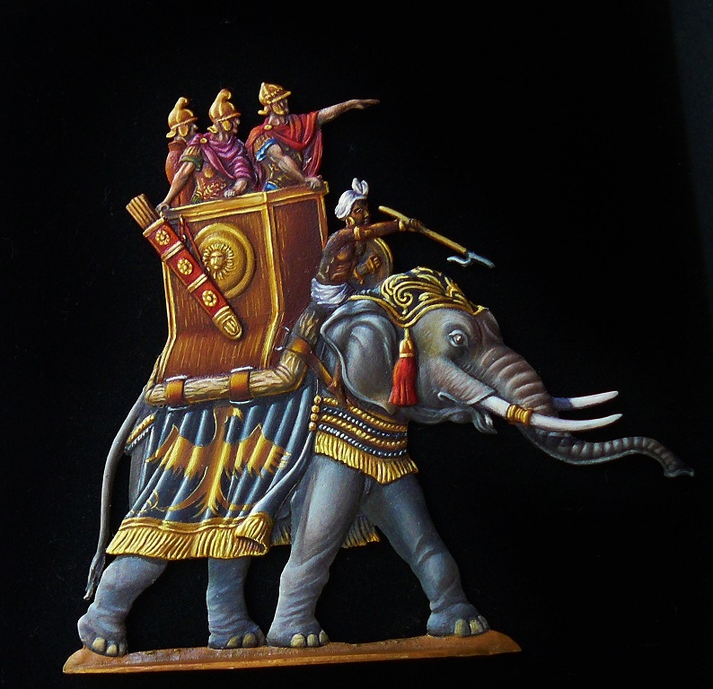 Elephants de guerre - Gottstein - plat 30mm les 2 finis - Page 2 Armye_10