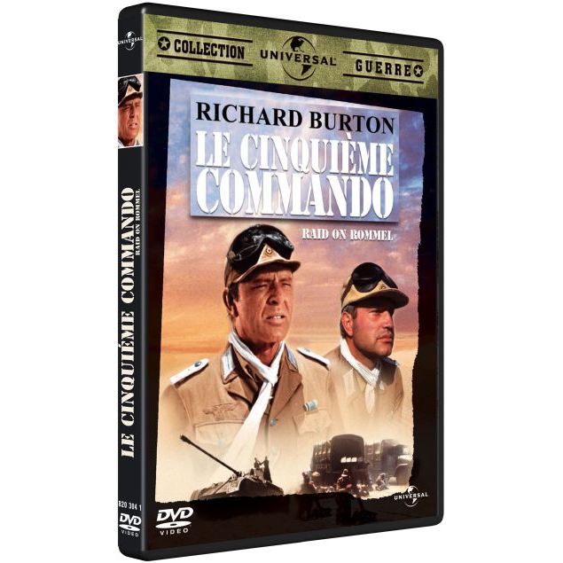 Le 5ème commando. Raid on Rommel. 1970. Henry Hathaway. Dvd-ro10
