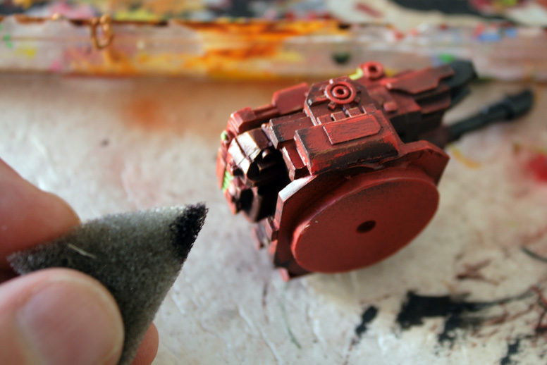 [Tuto] Peinture d'un Vindicator / Razorback Mousse12