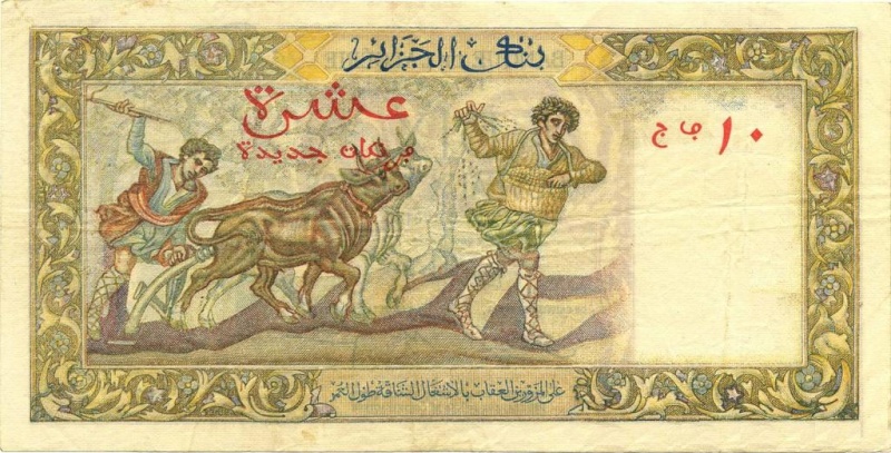 Émissions 10 Francs Algérie de 1871 à 1958 (Photos rares) P18_0419