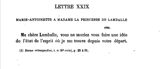 La correspondance de Marie-Antoinette avec la princesse de Lamballe - Page 2 Captur39