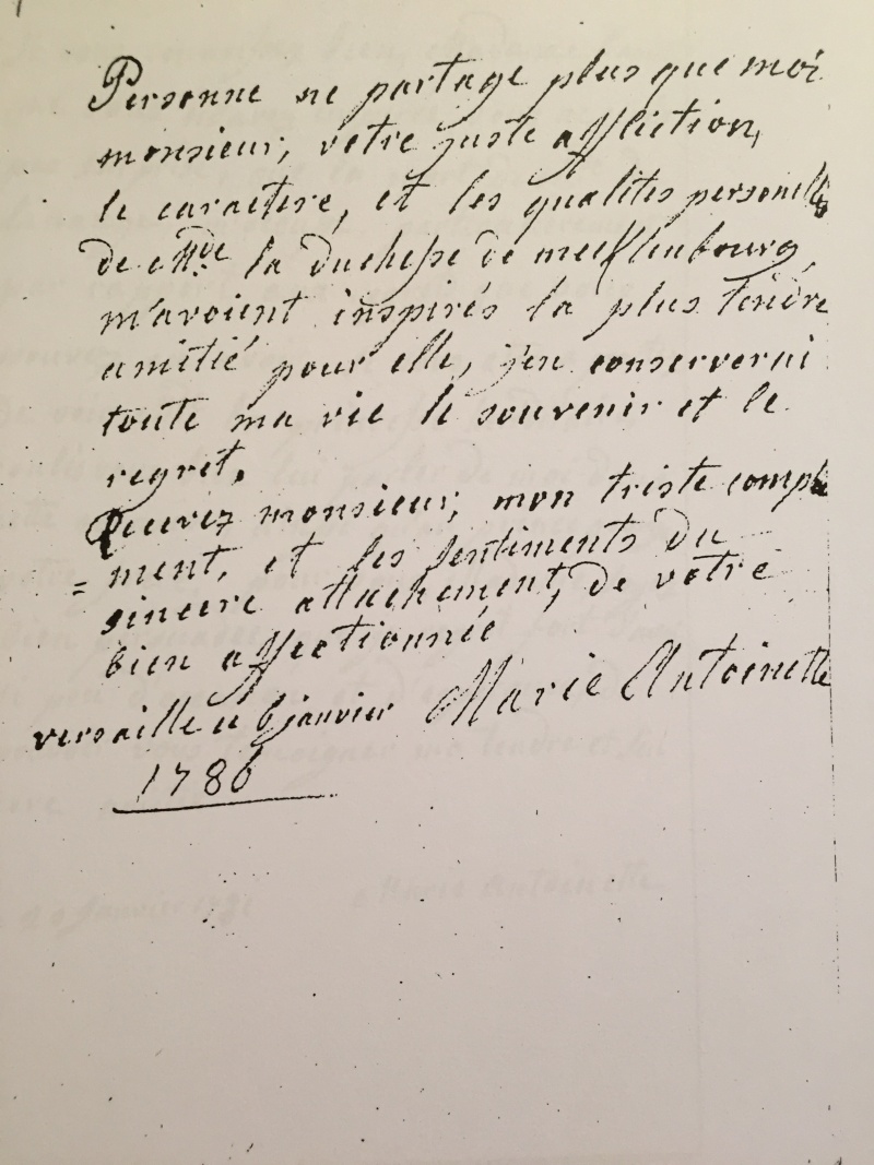 Hesse - La correspondance de Marie-Antoinette avec Charlotte de Hesse-Darmstadt, duchesse de Mecklembourg Img_6625