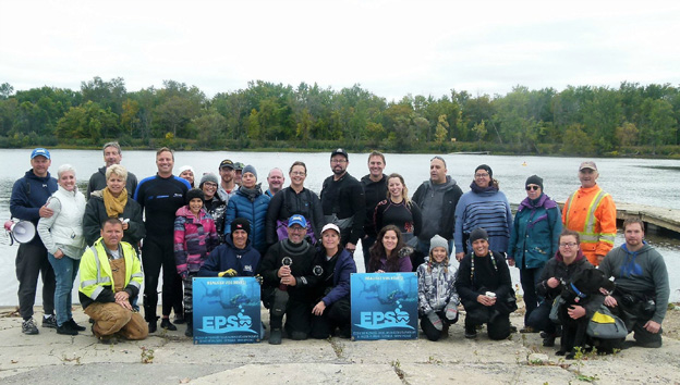 Rapport de plongée - Projet Belle-Eau Phase 2, Rivière des Outaouais - 7 octobre 2018 29-gro10