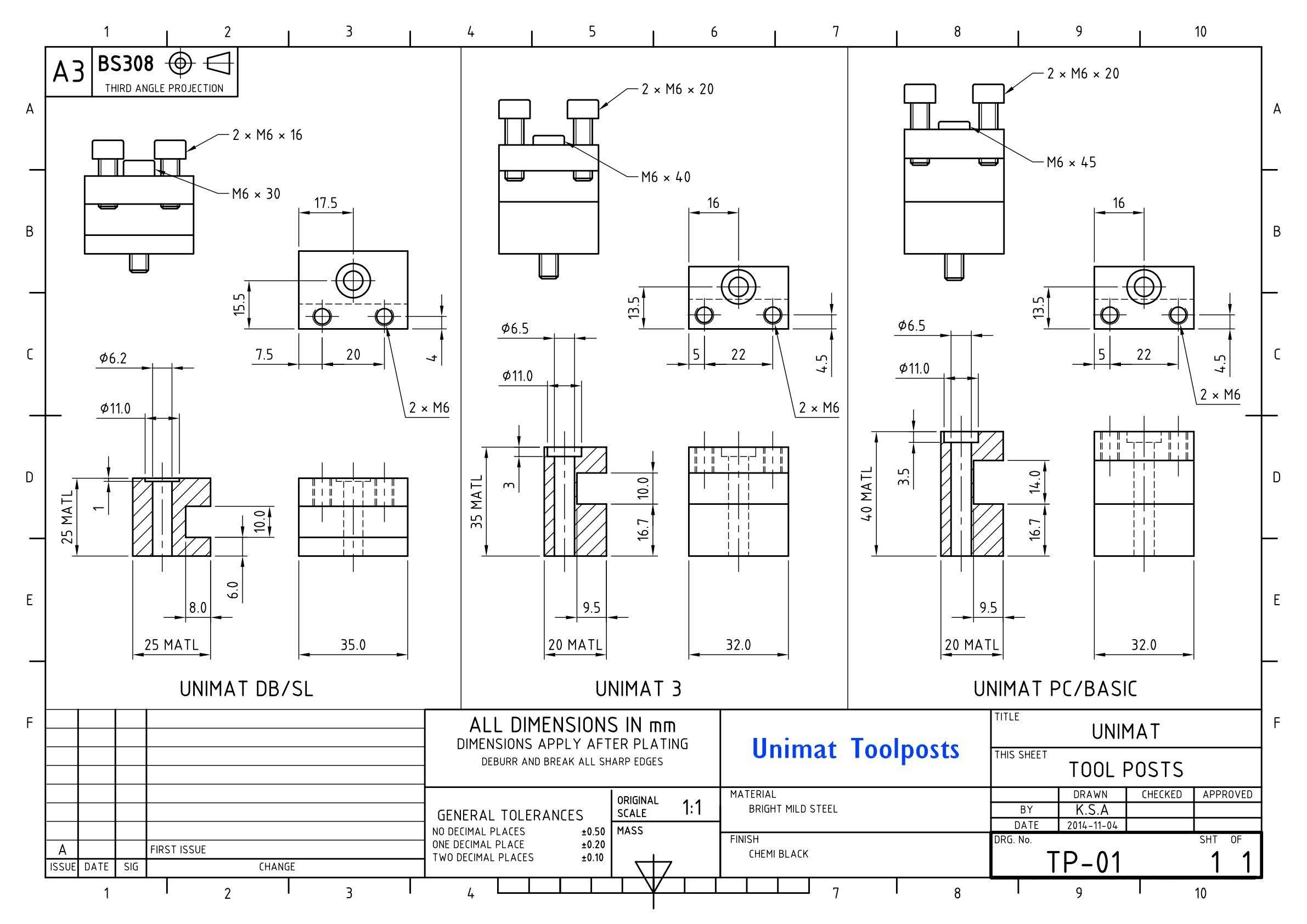 Emco Unimat Uw110