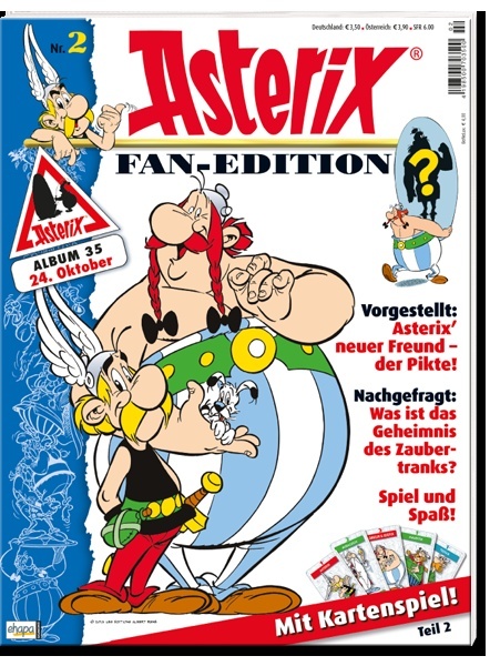 Asterix Fan-Edition  (Magazine trimestriel allemand) Asteri13