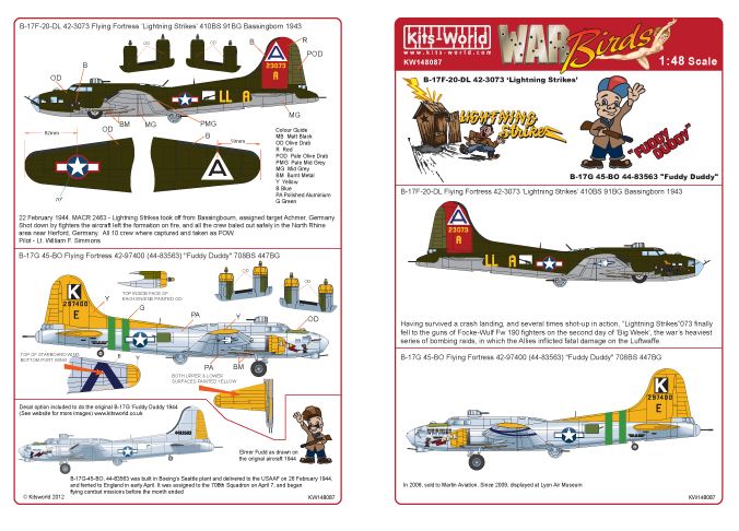 B-17 G MONOGRAM  " FUDDY DUDDY " Decalu10