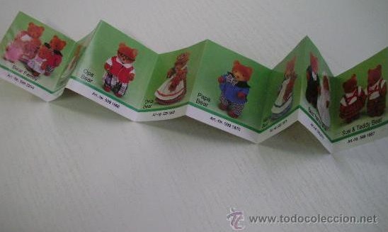 Forest Families (MAY CHEONG TOYS) et Bear Family (SIMBA) années 80  13-02-12
