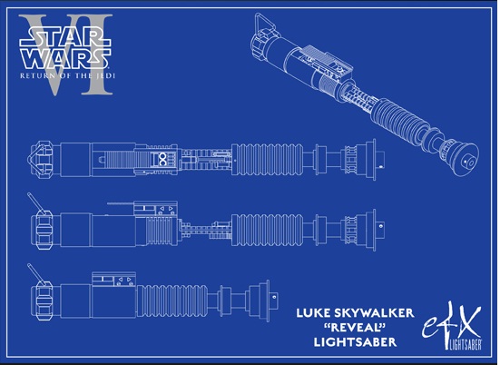 Efx - Luke Skywalker "reveal" lightsaber - ROTJ Sans_t15