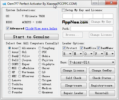 Active WIN 7 bản quyền +upgrade window 7 keygen Oem7f711