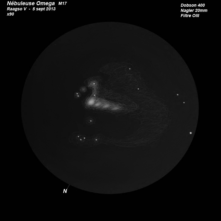 L'astrophoto et l'astrodessin des RAAGSO V R-omeg10