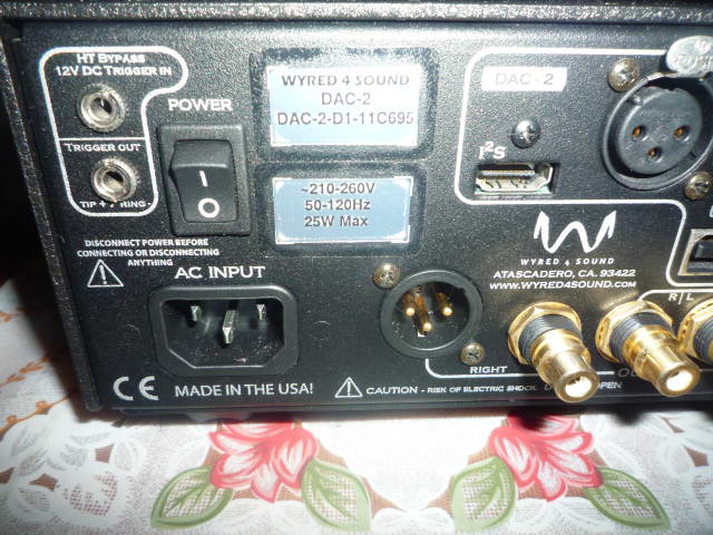 Wyred 4 Sound DAC 2 (Used) P1040011