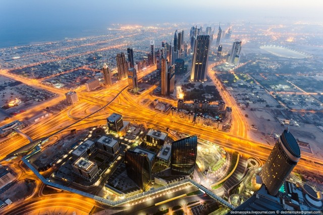 مدينة دبي من أعلى ناطحات السحاب  97f08f10