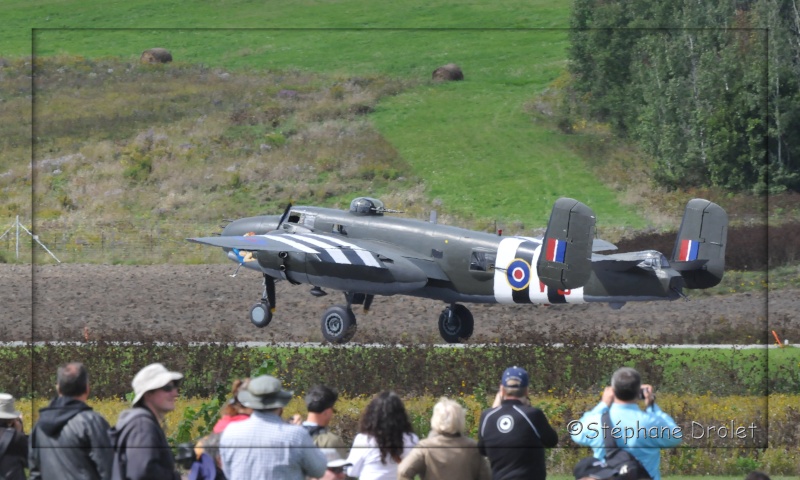 Airshow du ''Vintage wing of Canada'' 14-09-2013 B25-la10