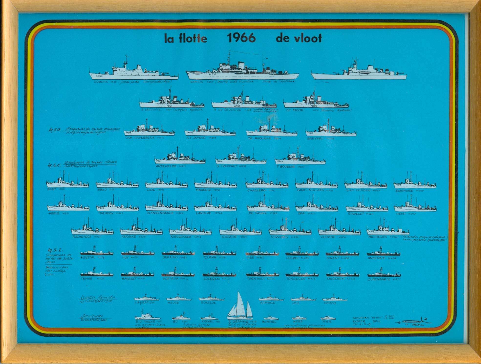 LA FLOTTE 1966 DE VLOOT ZM-FN Vloot210