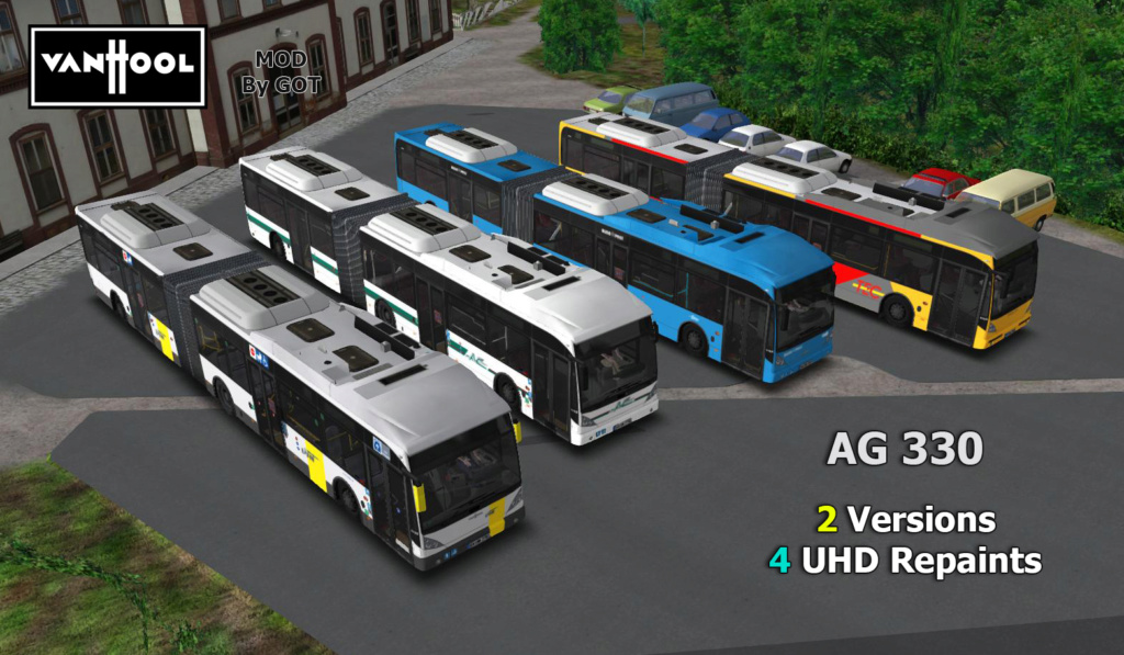 OMSI 2 - AGG 300 Doppelgelenkbus Addon mod. Ag330_11