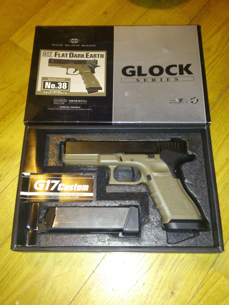 review Glock 17 marui custom FDE Dsc_5312