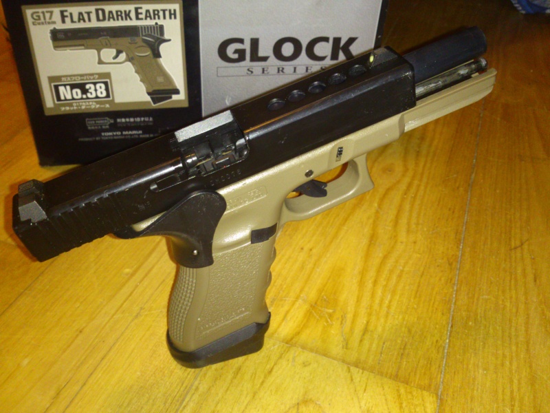 review Glock 17 marui custom FDE Dsc_5316