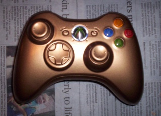 My Painted Red/Black Xbox Gold_c11