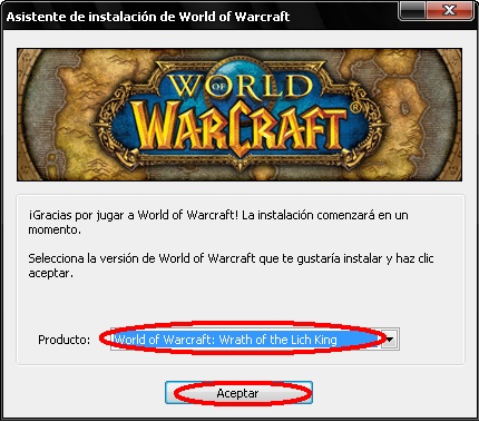Como descargar y jugar world of warcraft y nuestro servidor XP Tutori13