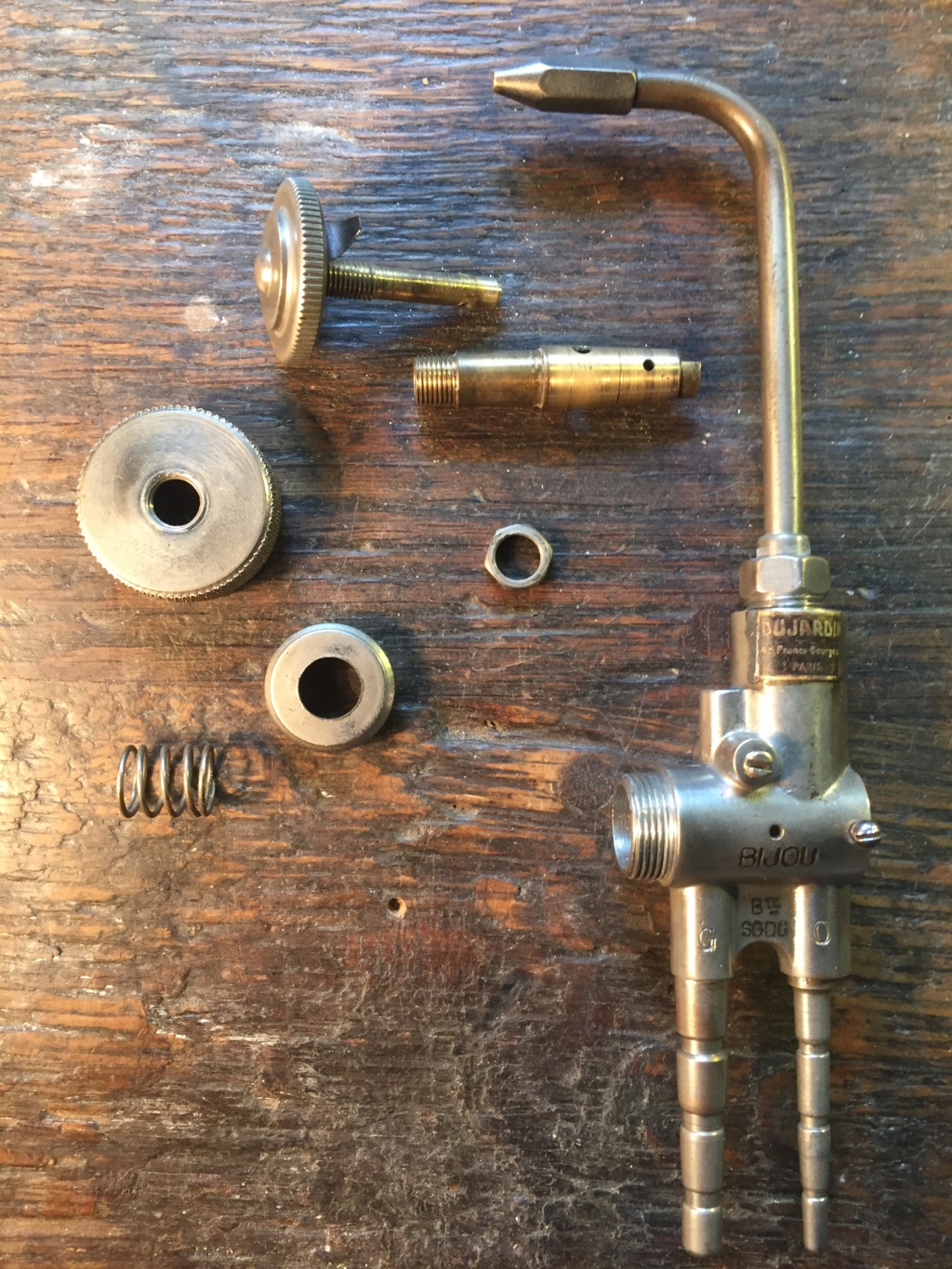 Ancien chalumeau oxydrique Dujardin