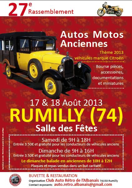 (74) rassemblement voiture ancienne a rumilly  2013ru10