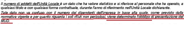 NUMERO DI ADDETTI E 2 UNITA' LOCALI Obblig11