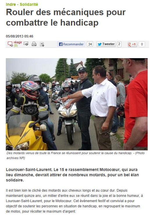 15ème Motocoeur le 11/08/2013 à Lourouer-Saint-Laurent (36) 2013mo12