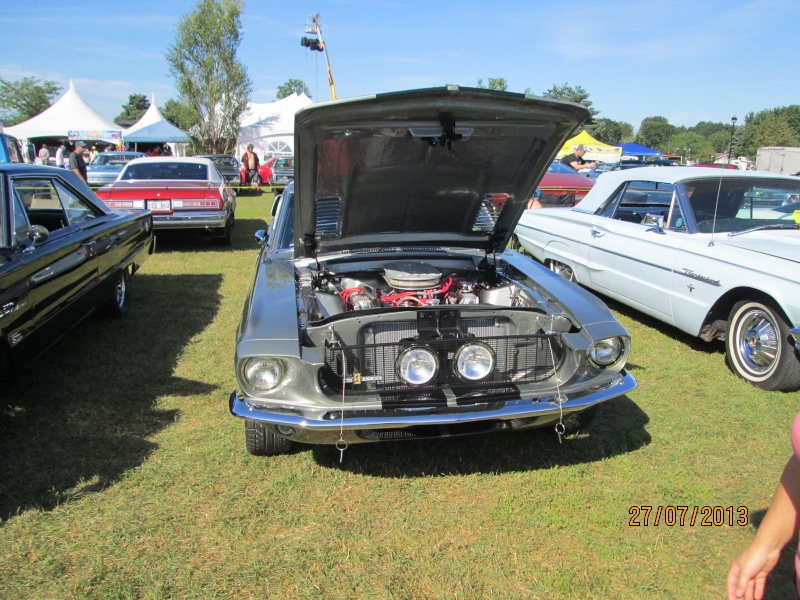 Mustang 1967 et 1968 vue au show de Granby 2013 2013_017