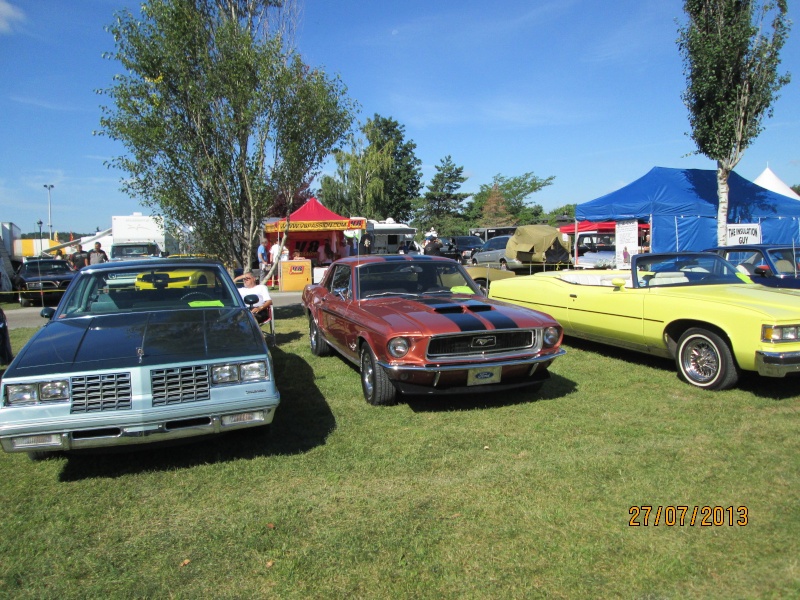 Mustang 1967 et 1968 vue au show de Granby 2013 2013_024