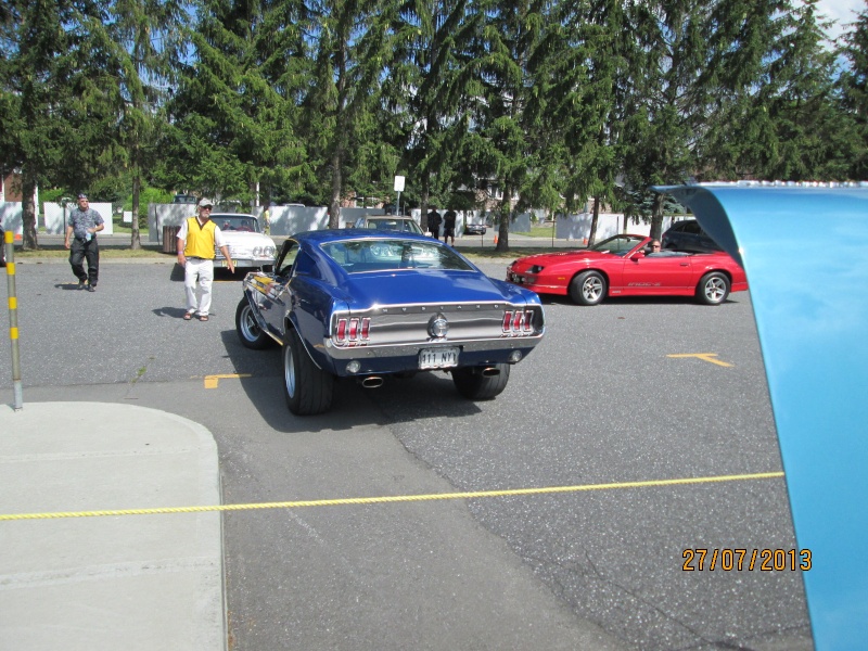 Mustang 1967 et 1968 vue au show de Granby 2013 2013_035