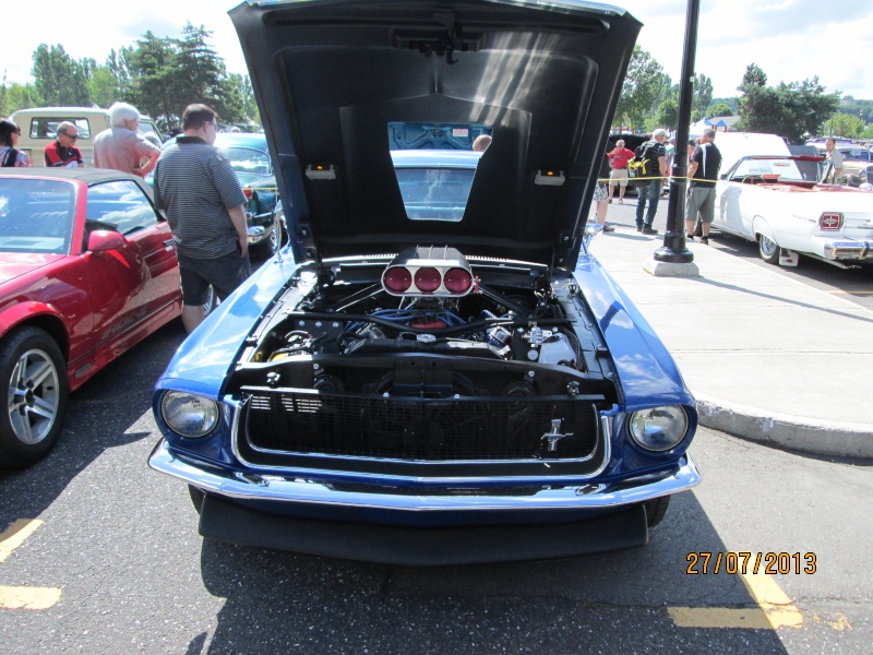 Mustang 1967 et 1968 vue au show de Granby 2013 2013_040