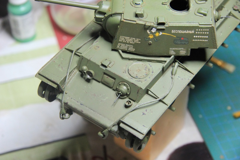KV-I mod.42 (TRUMPETER) [patine + diorama en cours] - Page 2 Img_9534