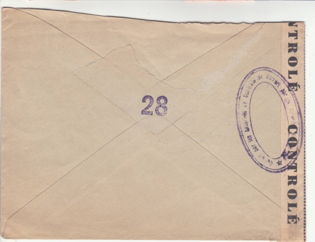 1944 une lettre contrôlée par la censure _2001810