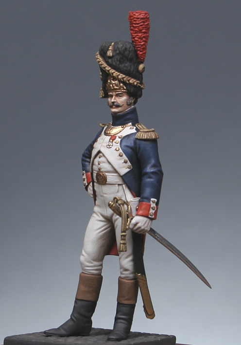 FINI Officier de grenadiers à pied de la garde 1809 par BONO Ofggi110