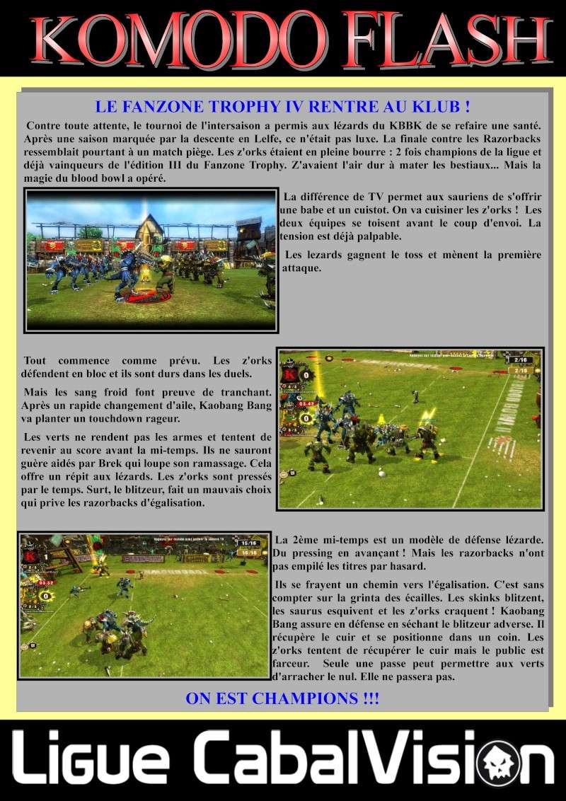 [Sebnobi][Hommes lézards][Komodo blood bowl klub] - Page 2 Komodo10