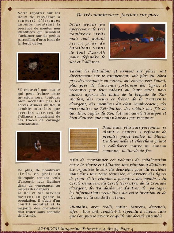 azeroth - La vie au jour le jour d'Azeroth Magazine Am_1_p24