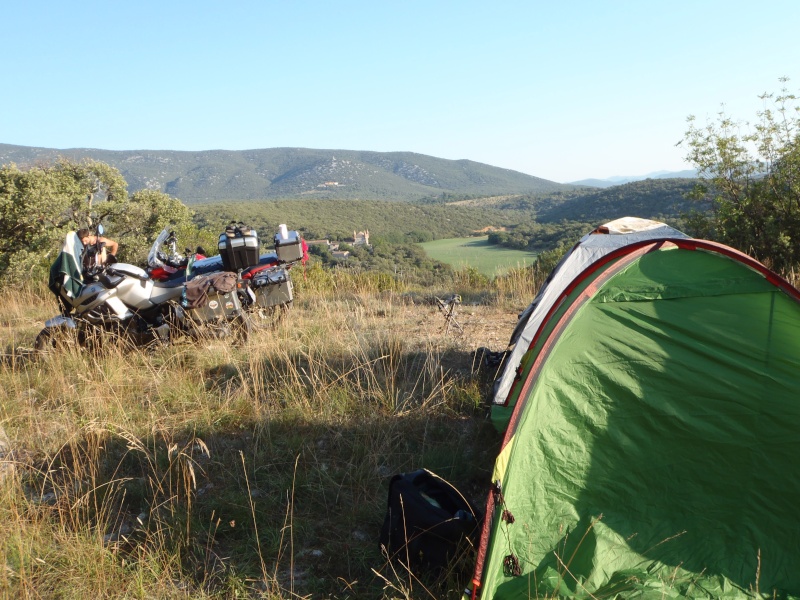 Gorges de l'Herault - camping sauvage P8180810