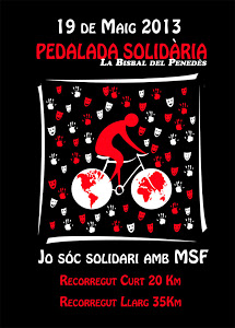 Pedalada solidària 2013, La Bisbal 19 de Maig. Logo_p10
