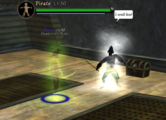 Pirate with no name fights Patron using Lost Sword of El Patron Pirate10