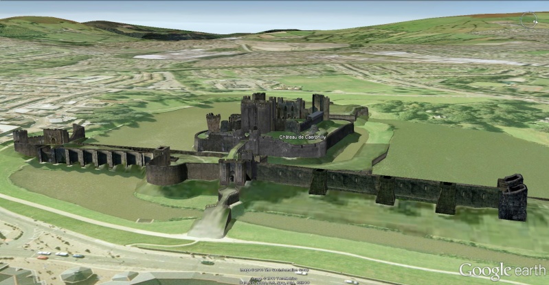 [Royaume-Uni] - Château de Caerphilly(en gallois : Castell Caerffili) Chatea14
