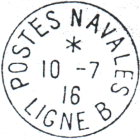 B - Période 1915 - 1919 Poste-11