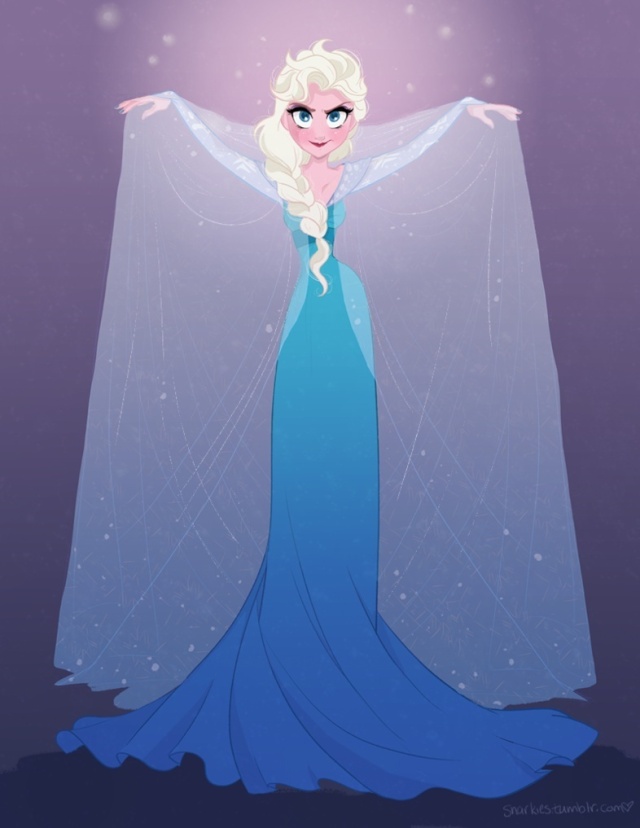 [Fan arts] La Reine des Neiges - Page 10 Elsa_b10