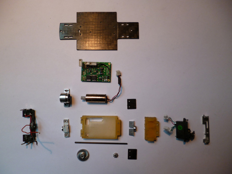 prototype Dnano AWD DWS / fraiseuse PROXXON Chassi10