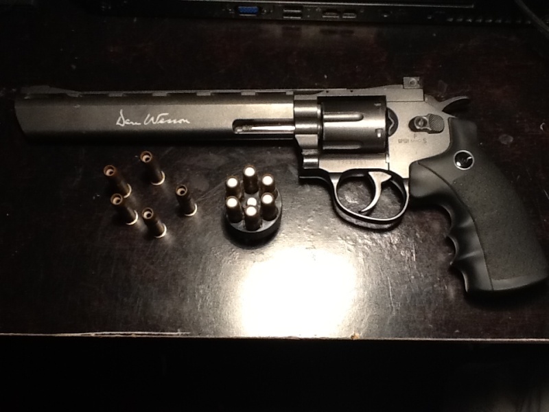 Wg Dan Wesson 8 inch c02 revolver for trade Photo10