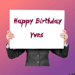 Les anniversaires ! - Page 20 Yves10