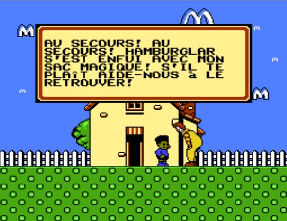 [Test] McDonaldland - Nintendo NES Dabut10
